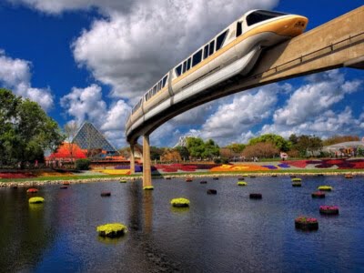 Epcot Monorriel Flower Pro Opt 800 Epcot Monorriel Flower Pro Opt 800