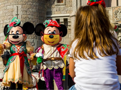 Walt Disney World Covid Coronavirus Mickey Mascara Walt Disney World Covid Coronavirus Mickey Mascara