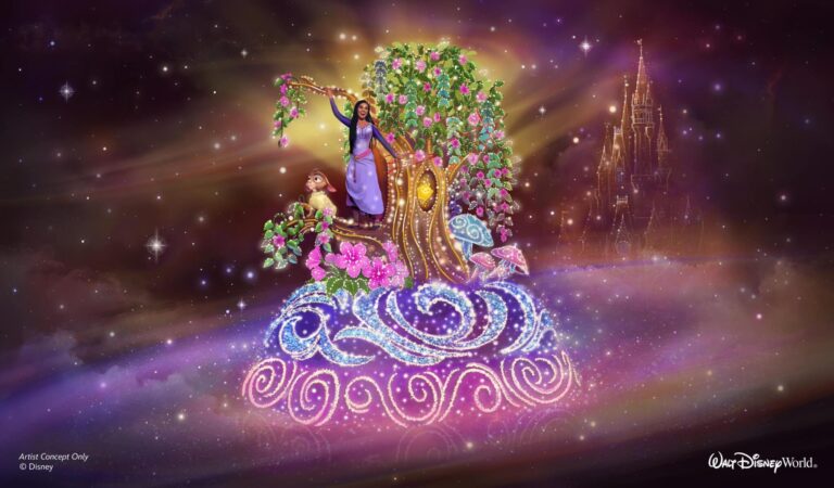 Carroza del desfile Disney Starlight