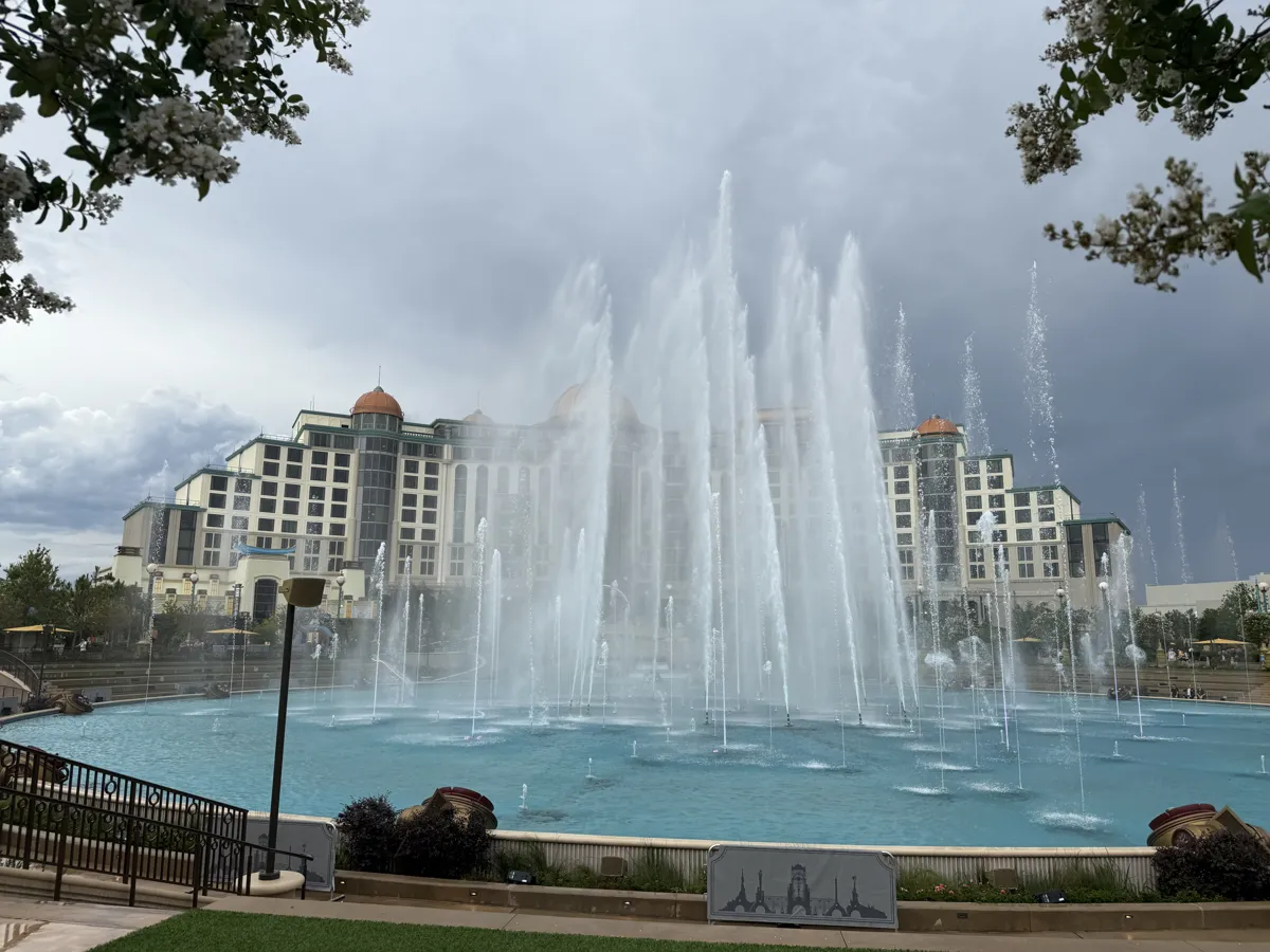 Fuentes de Celestial Park en Epic Universe, Universal Orlando