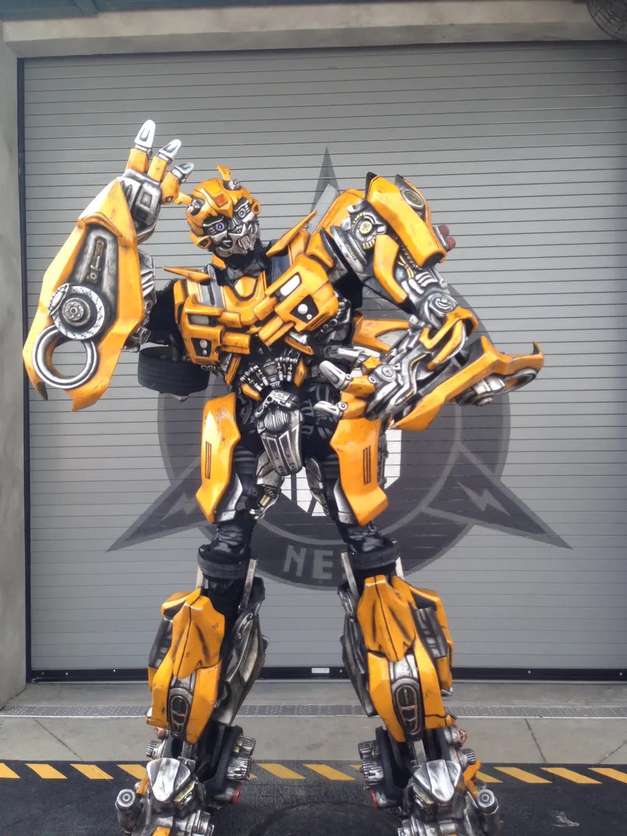 Encuentro con Bumblebee de Transformers en Universal Studios, Universal Orlando