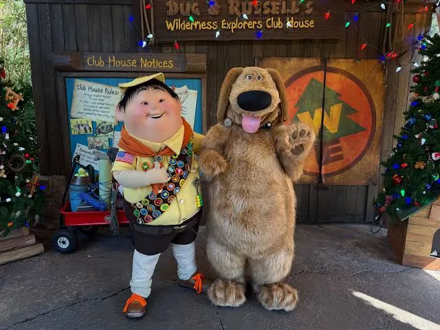 Dug y Russell, de Up en Animal Kingdom, Walt Disney World