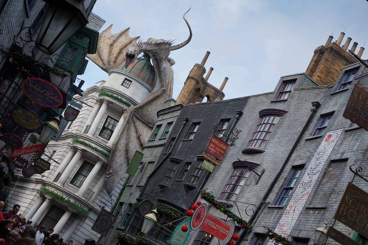 Harry Potter and the Escape from Gringotts en Universal Studios, Universal Orlando