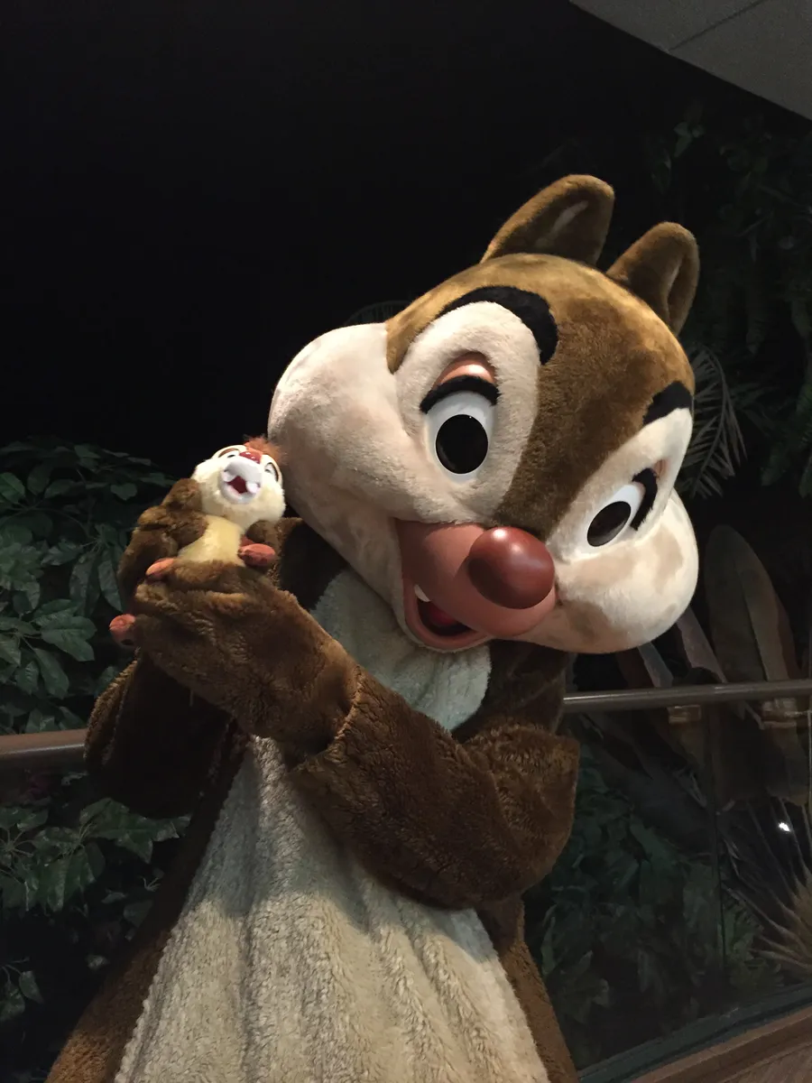 Chip en Garden Grill en EPCOT, Walt Disney World