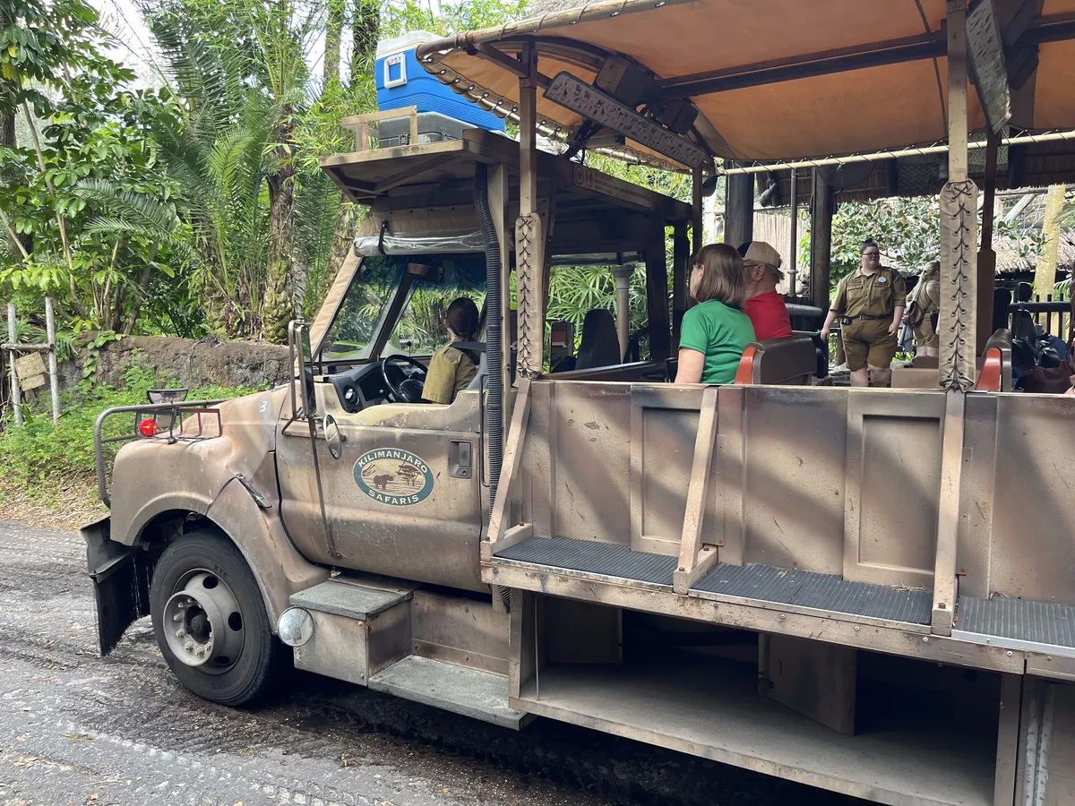 Camión de Kilimanjaro Safaris en Animal Kingdom, Walt Disney World