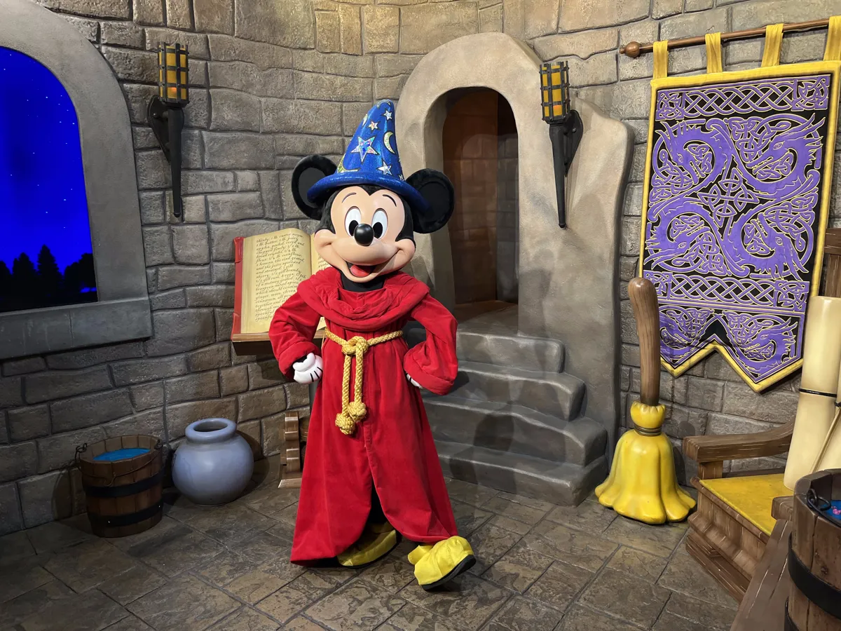 Mickey hechicero en Red Carpet Dreams, Hollywood Studios