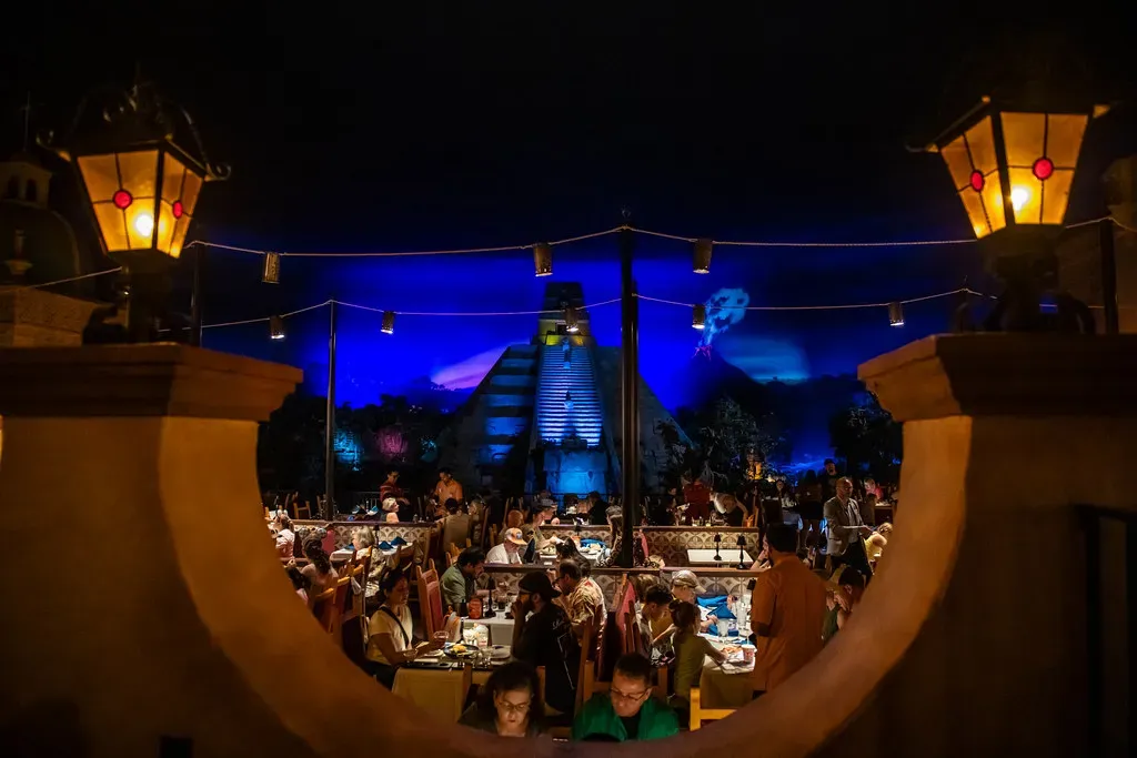 San Angel Inn dentro de la pirámide de México en EPCOT, Walt Disney World