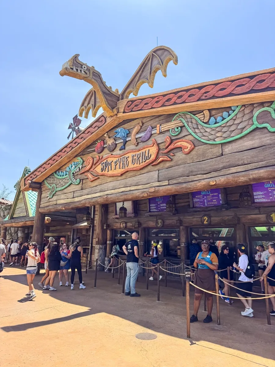 Spit Fyre Grill en Isle of Berk en Epic Universe, Universal Orlando