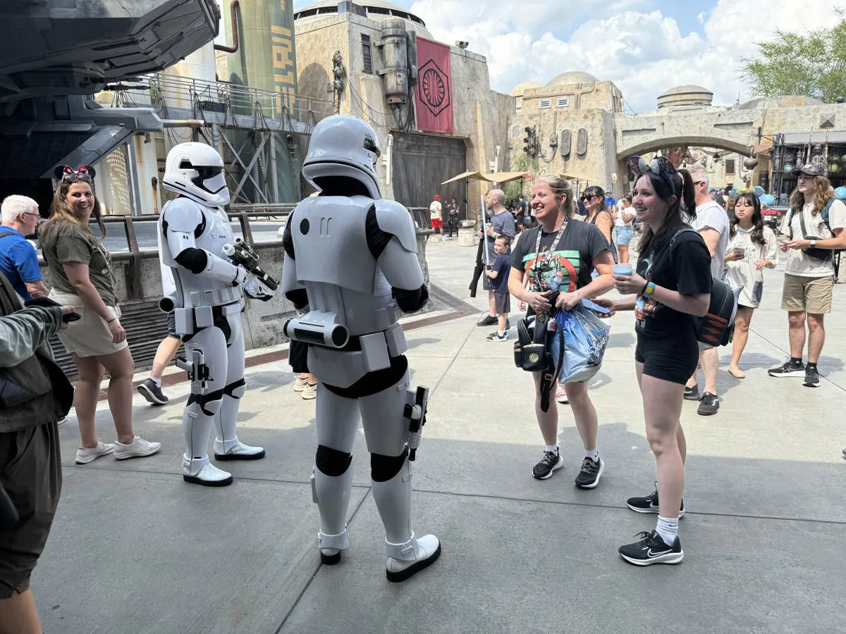 Stormtroopers en Galaxy’s Edge