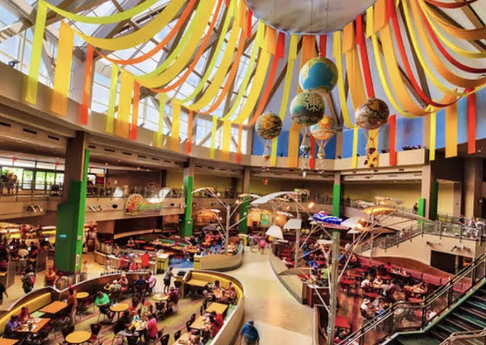 Sunshine Seasons en el pabellón The Land en EPCOT, Walt Disney World