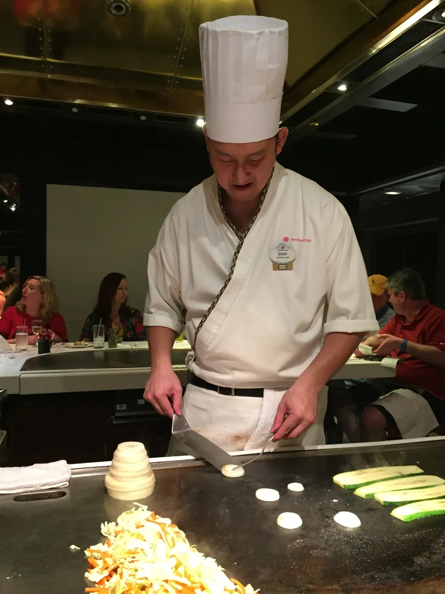 Teppan Edo en el pabellón de Japón en EPCOT, Walt Disney World