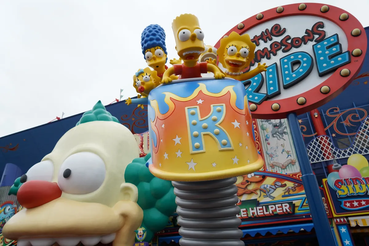 The Simpsons Ride en Springfield en Universal Studios, Universal Orlando