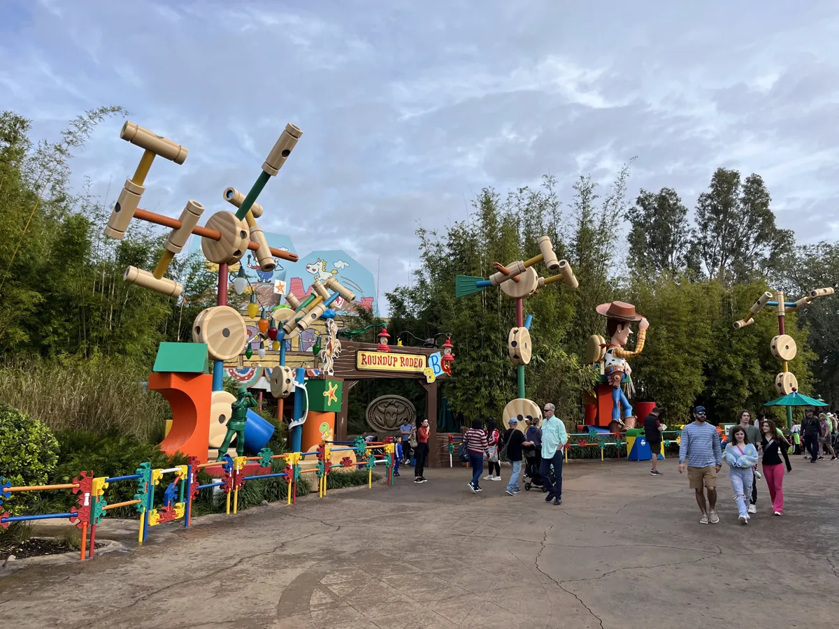 Entrada de Toy Story Land en Hollywood Studios