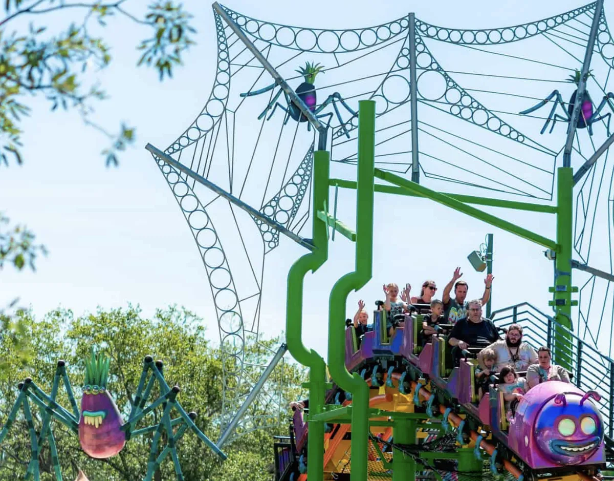 Trolls Trollercoaster en DreamWorks Land en Universal Studios, Universal Orlando
