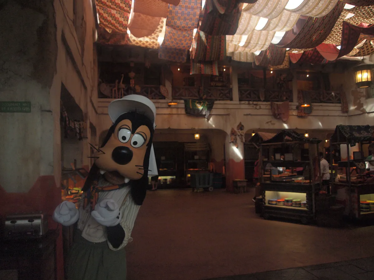 Goofy en Tusker House en Animal Kingdom, Walt Disney World